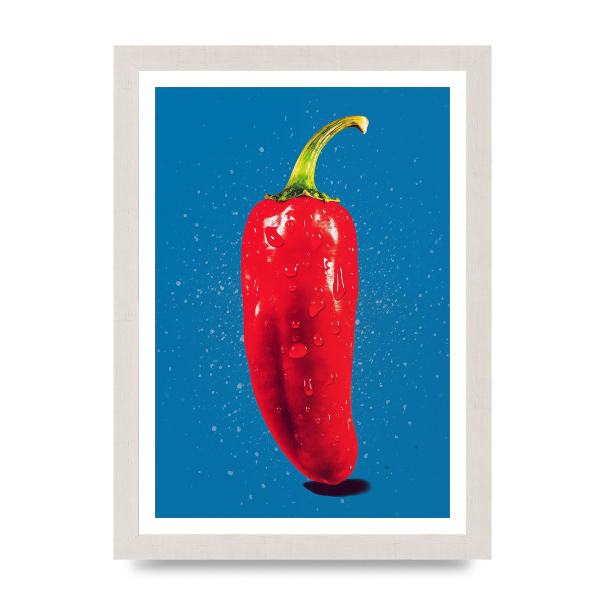 Fiery Essence Red Chili Risograph