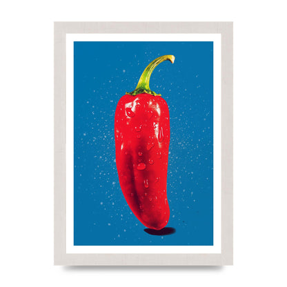 Fiery Essence Red Chili Risograph