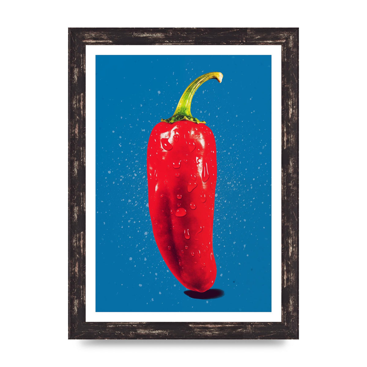 Fiery Essence Red Chili Risograph