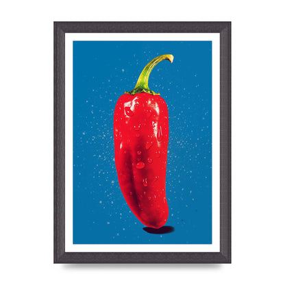 Fiery Essence Red Chili Risograph