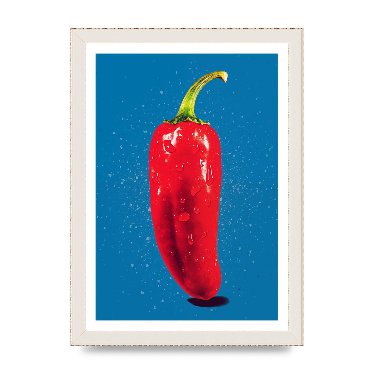 Fiery Essence Red Chili Risograph