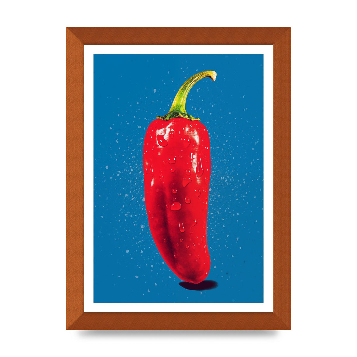 Fiery Essence Red Chili Risograph