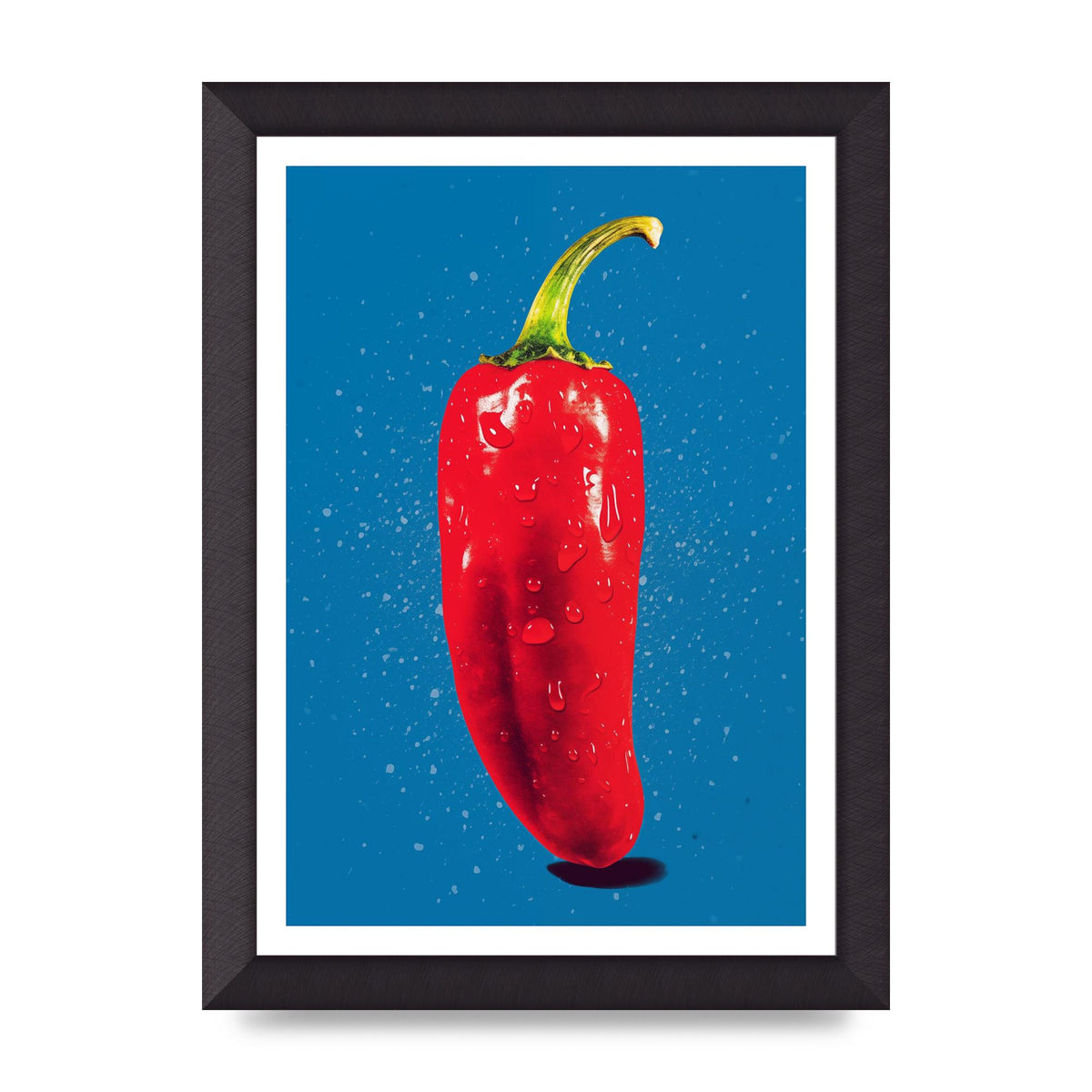 Fiery Essence Red Chili Risograph