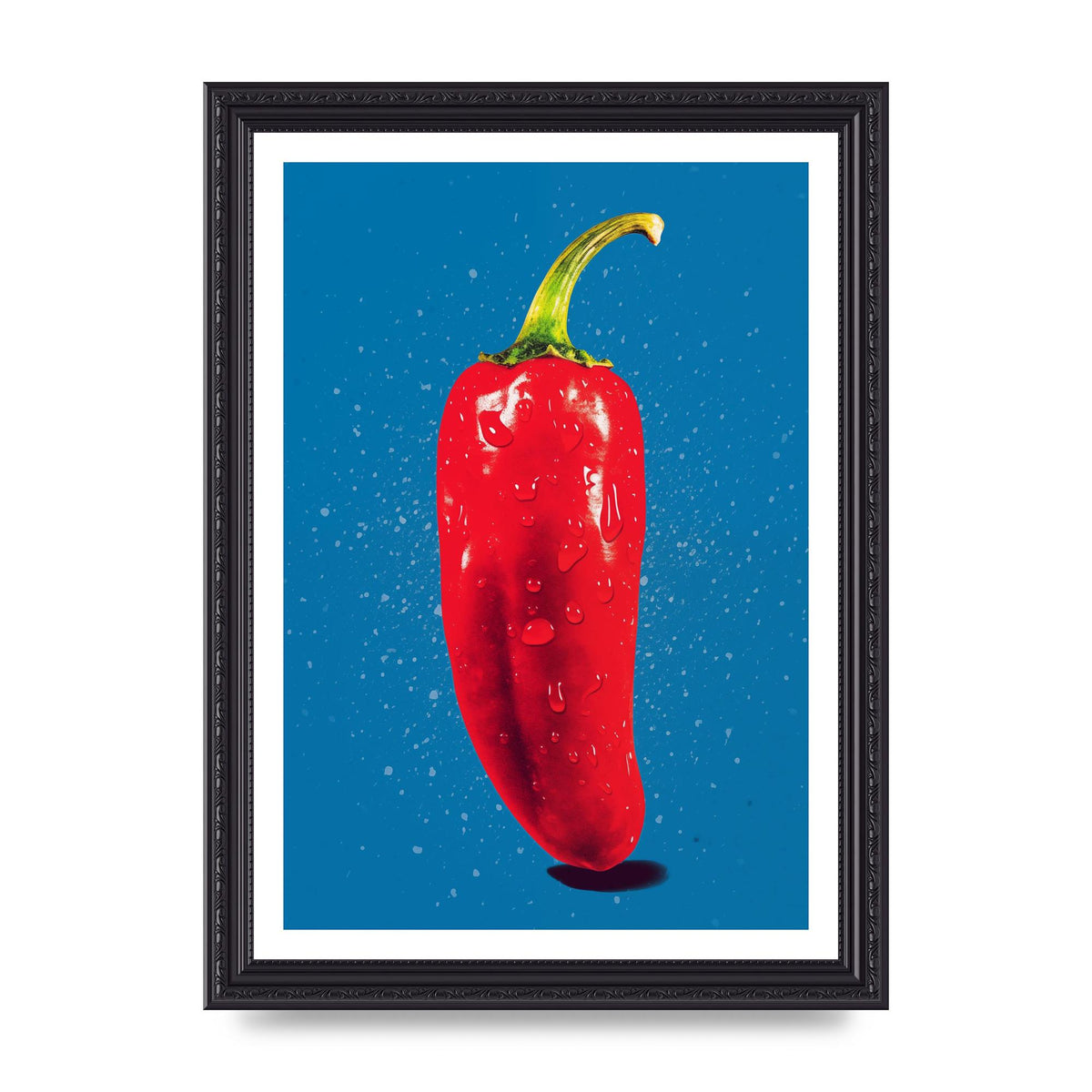 Fiery Essence Red Chili Risograph