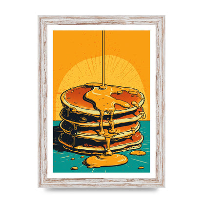Pancakes with Memphis Design Twist