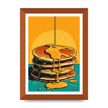 Pancakes with Memphis Design Twist