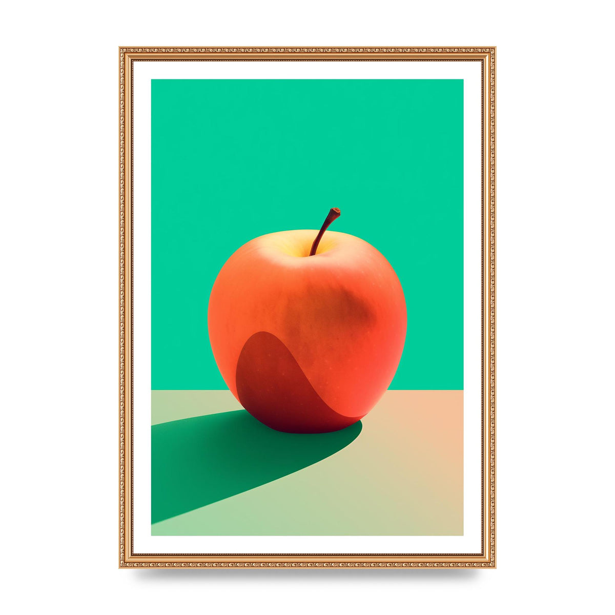 Georgia OKeeffe Apple Homage