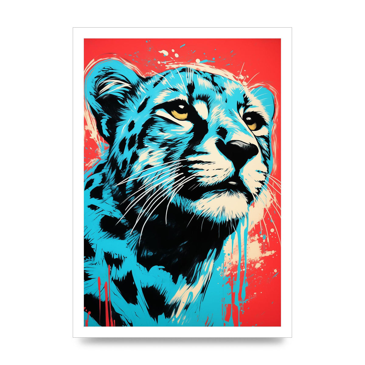 Cheetahs Speed in Bold Sharpie