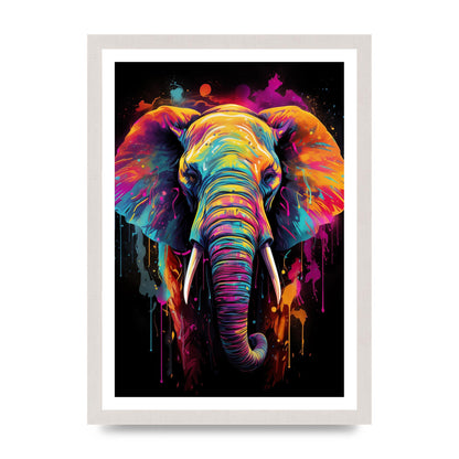 Elephants Neon Majesty