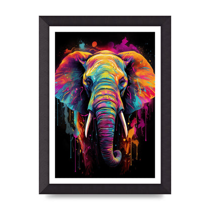 Elephants Neon Majesty