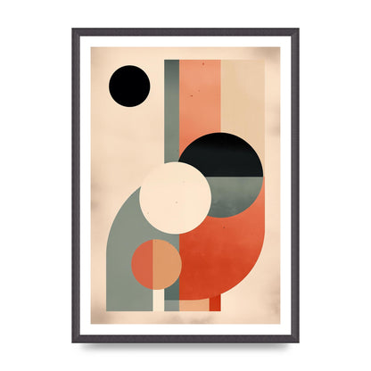 Soft Geo Boho Minimalist Geometric Print