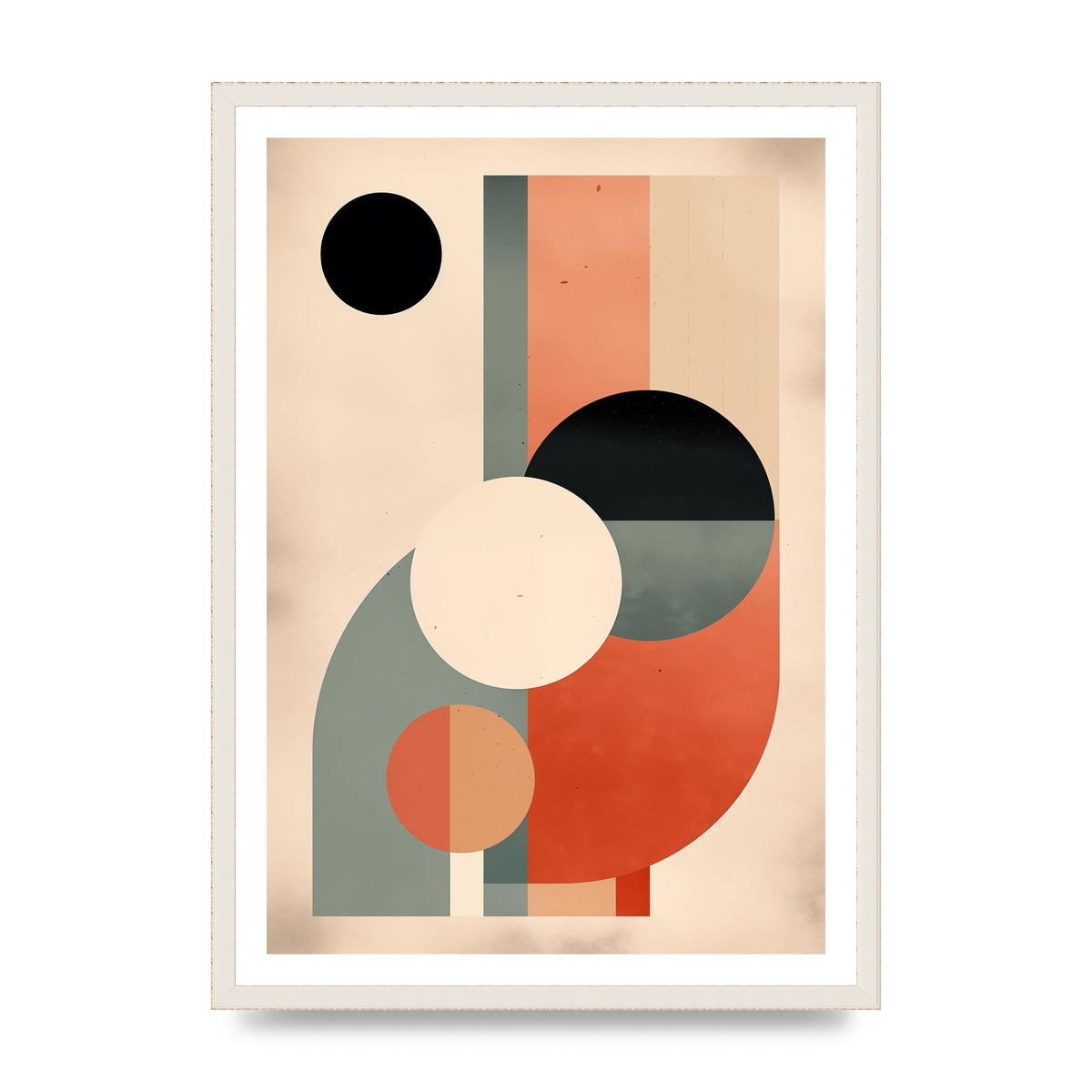 Soft Geo Boho Minimalist Geometric Print