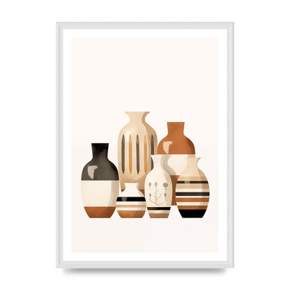 Rustic Boho Pottery Print