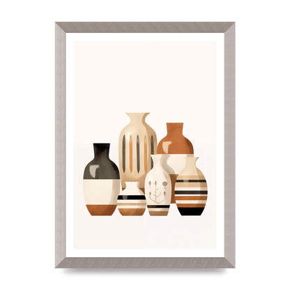 Rustic Boho Pottery Print