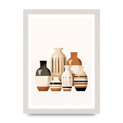 Rustic Boho Pottery Print