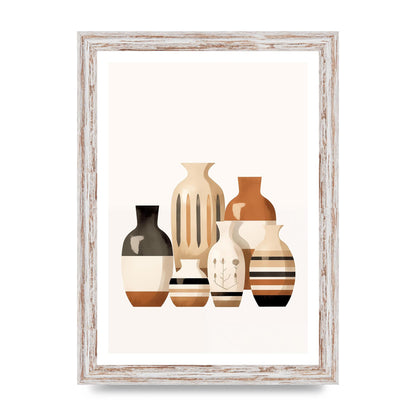 Rustic Boho Pottery Print