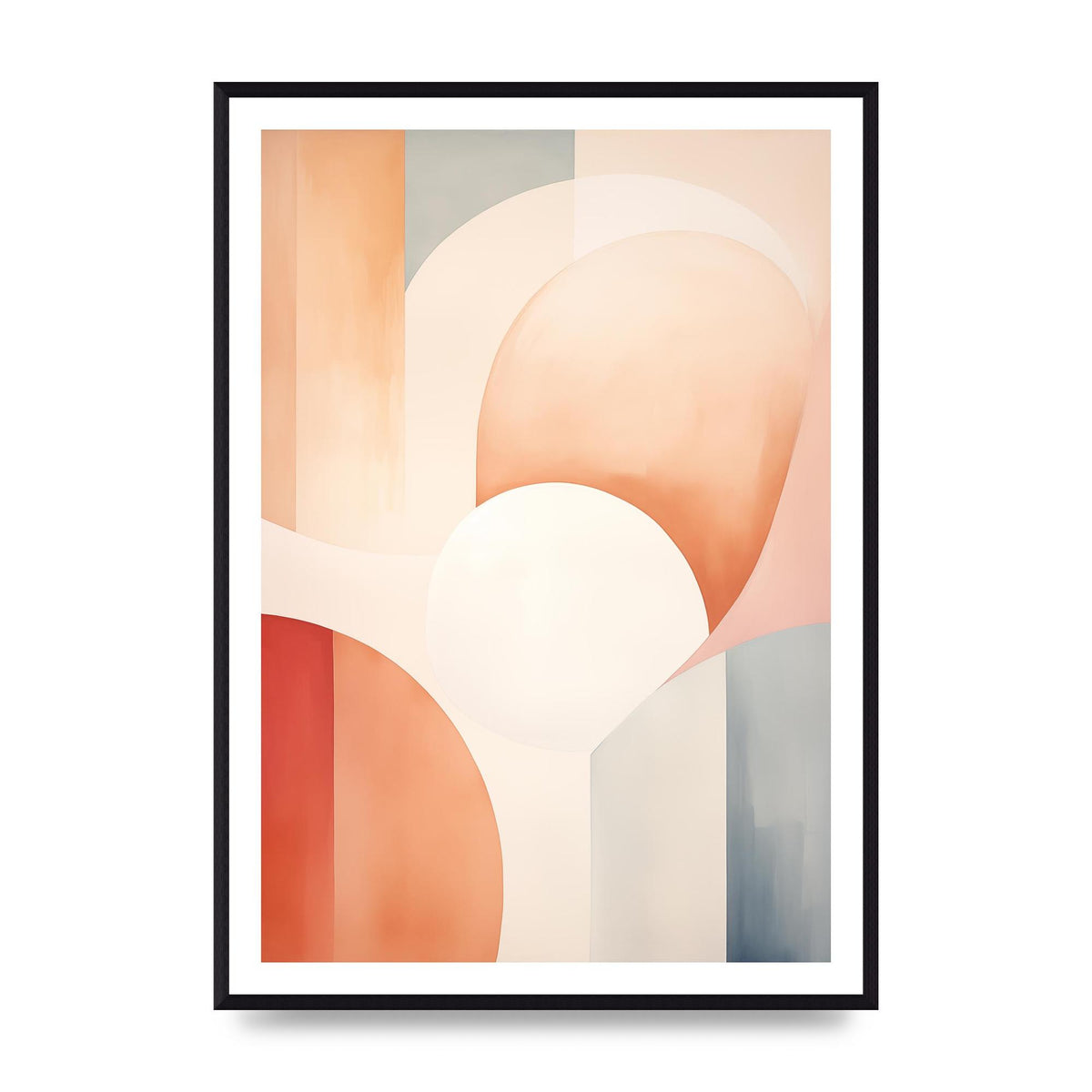 Abstract Boho Essence Minimalist Print