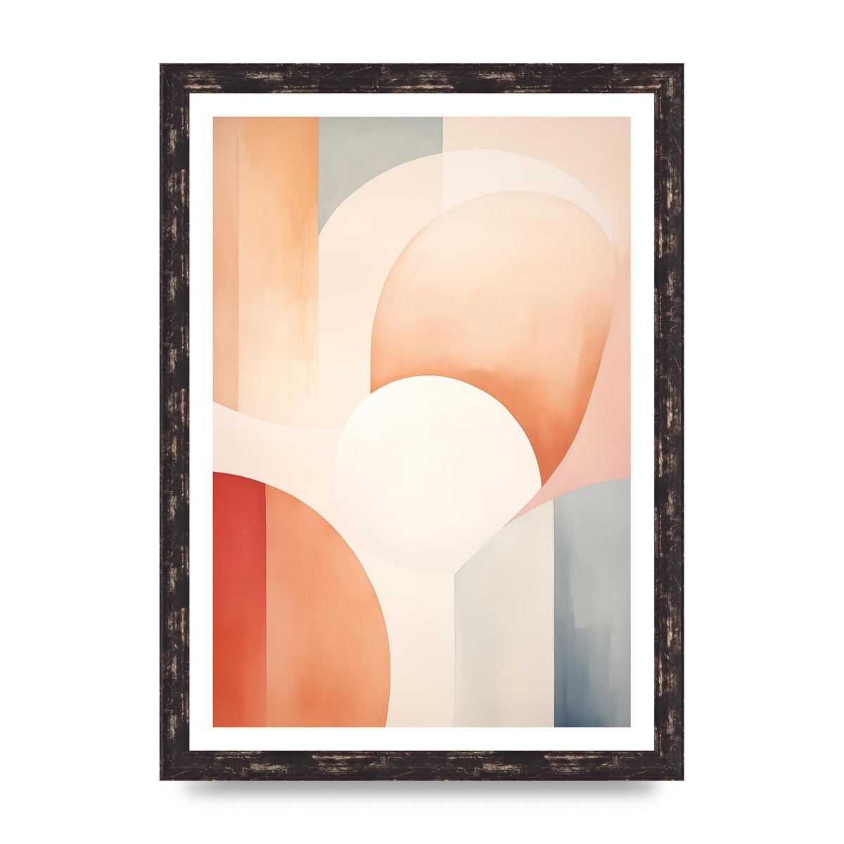 Abstract Boho Essence Minimalist Print