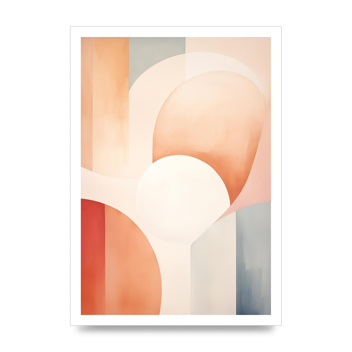 Abstract Boho Essence Minimalist Print