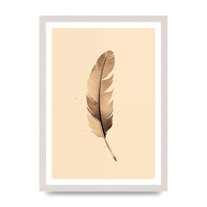 Feathered Tranquility Elegant Line Art