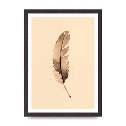 Feathered Tranquility Elegant Line Art