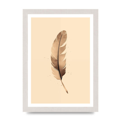 Feathered Tranquility Elegant Line Art