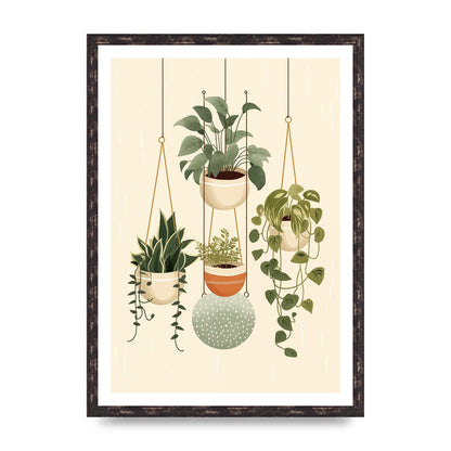Hanging Greens Simplistic Boho Plants