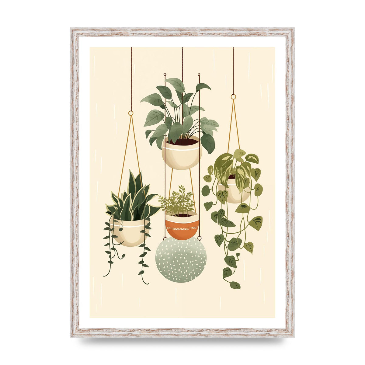 Hanging Greens Simplistic Boho Plants