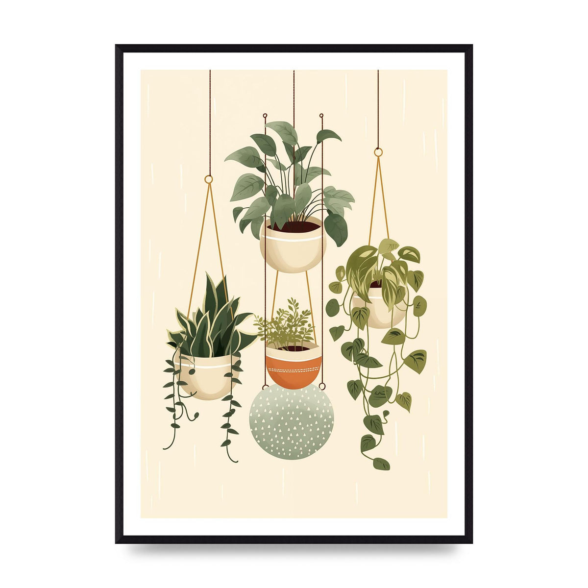 Hanging Greens Simplistic Boho Plants
