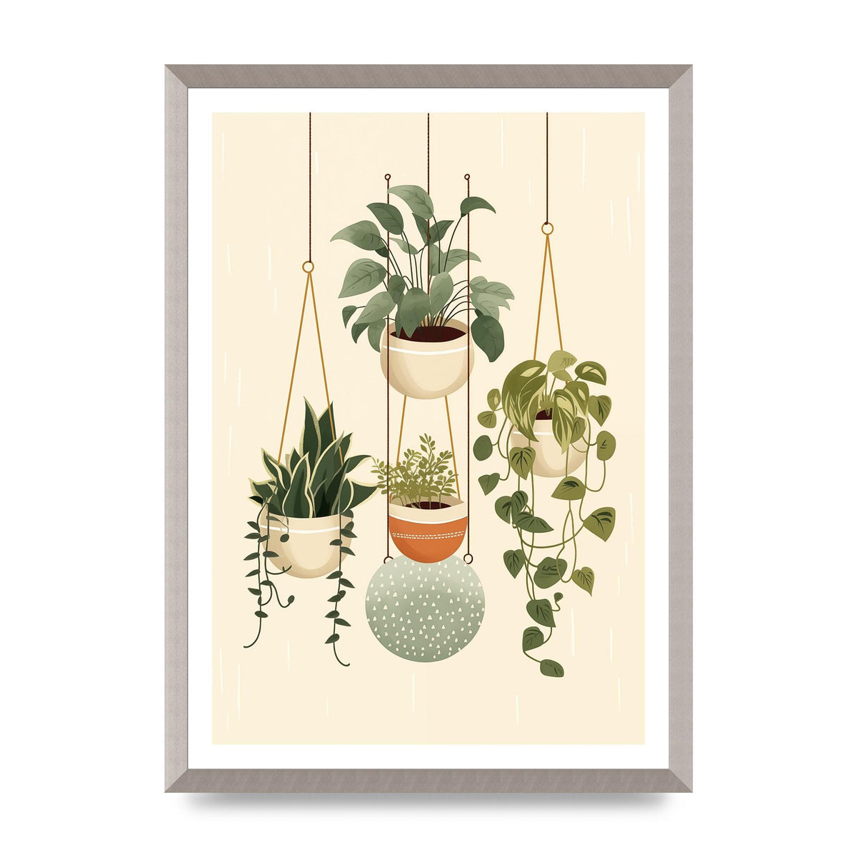 Hanging Greens Simplistic Boho Plants