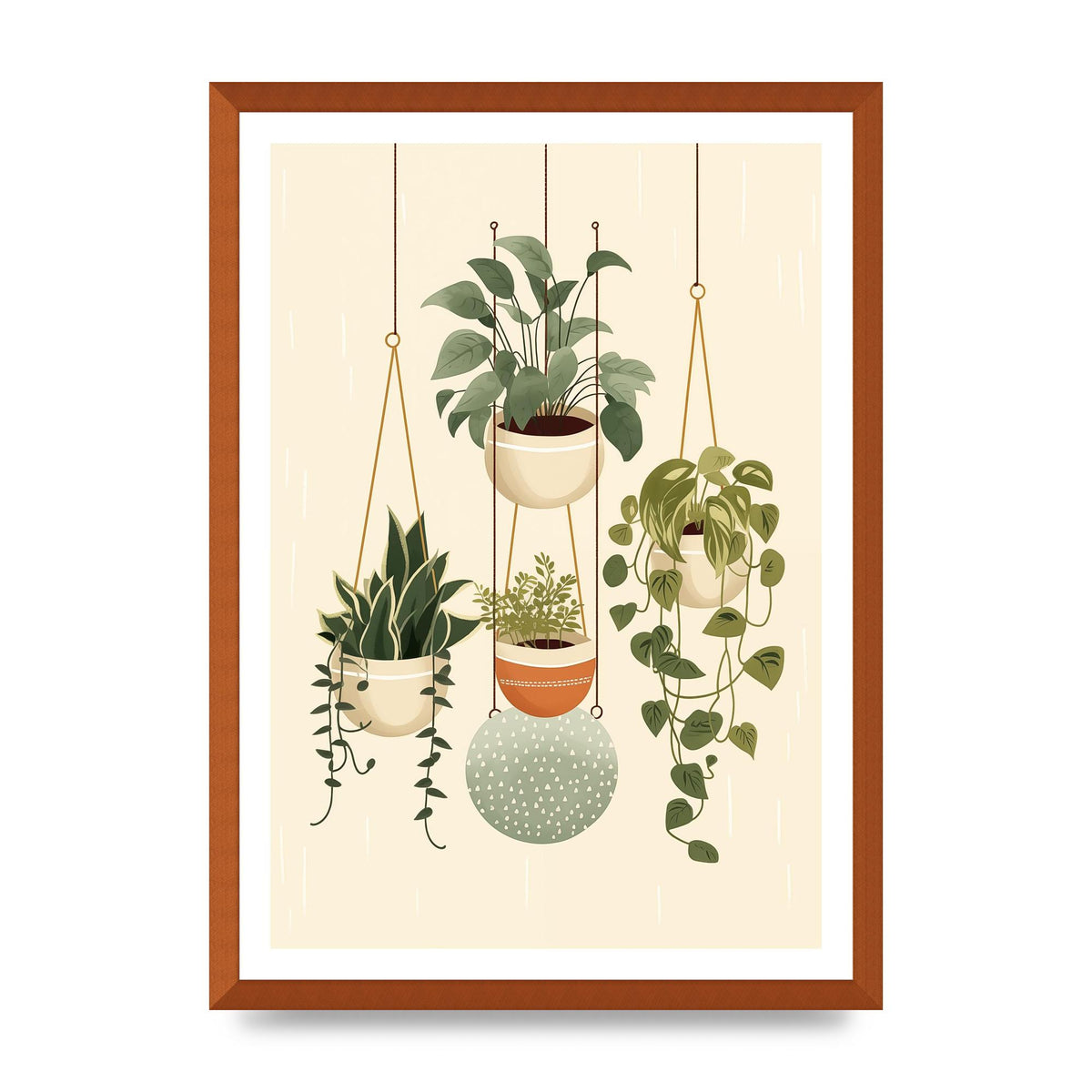 Hanging Greens Simplistic Boho Plants