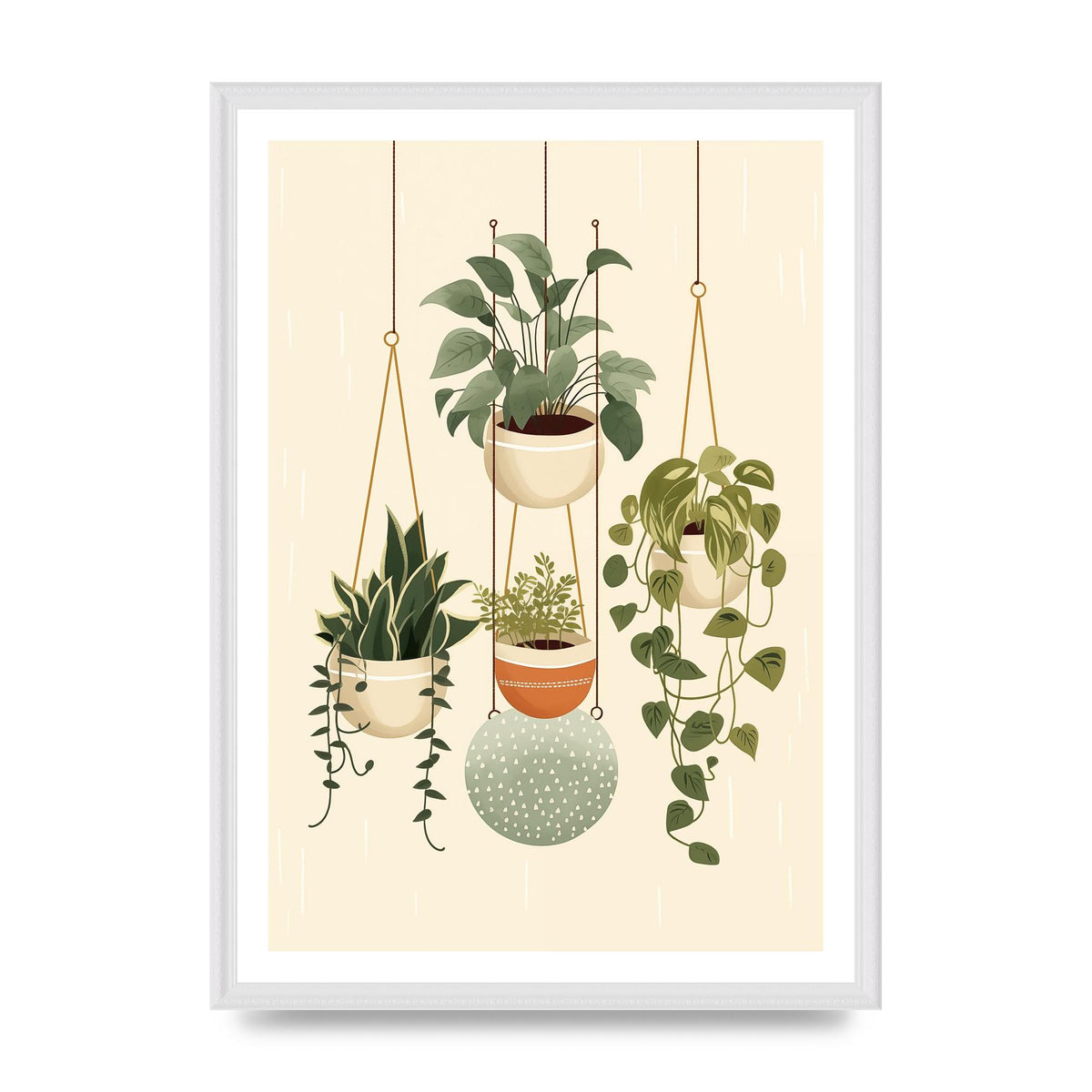 Hanging Greens Simplistic Boho Plants