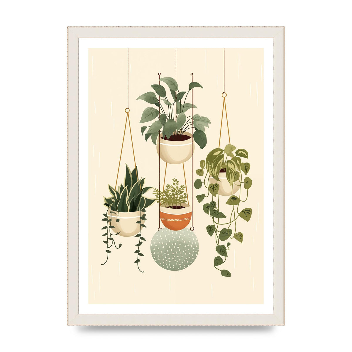Hanging Greens Simplistic Boho Plants