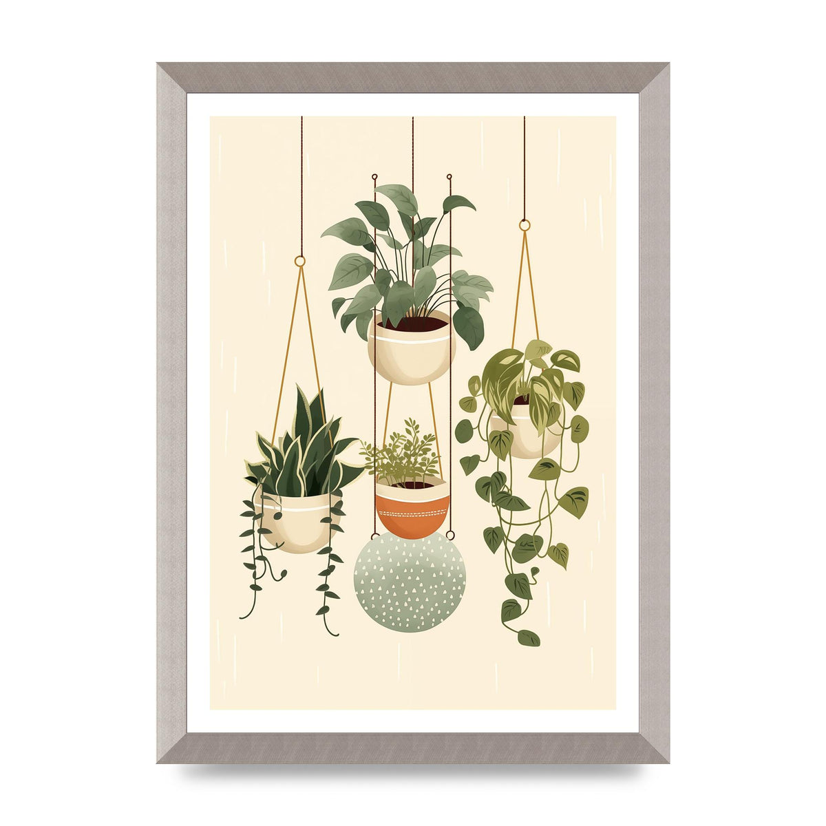 Hanging Greens Simplistic Boho Plants
