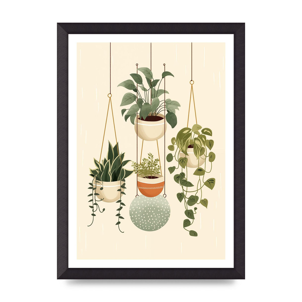 Hanging Greens Simplistic Boho Plants
