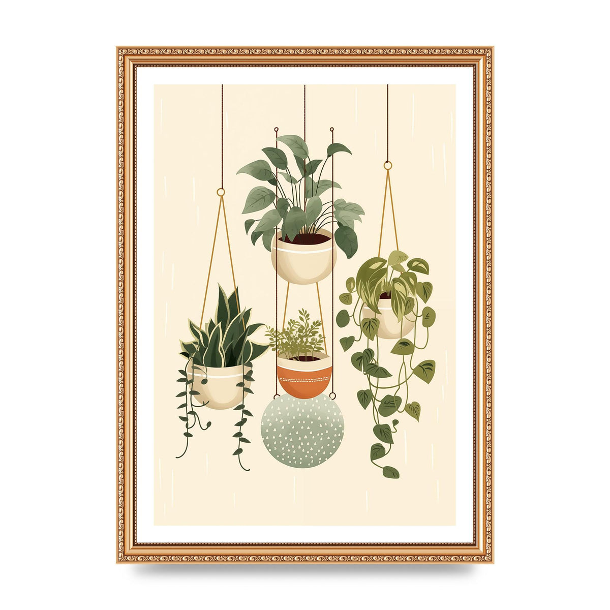 Hanging Greens Simplistic Boho Plants