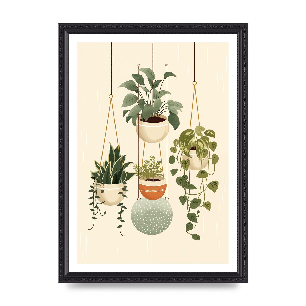 Hanging Greens Simplistic Boho Plants