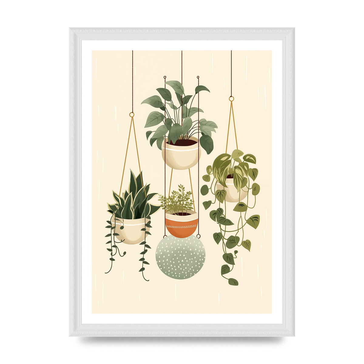 Hanging Greens Simplistic Boho Plants