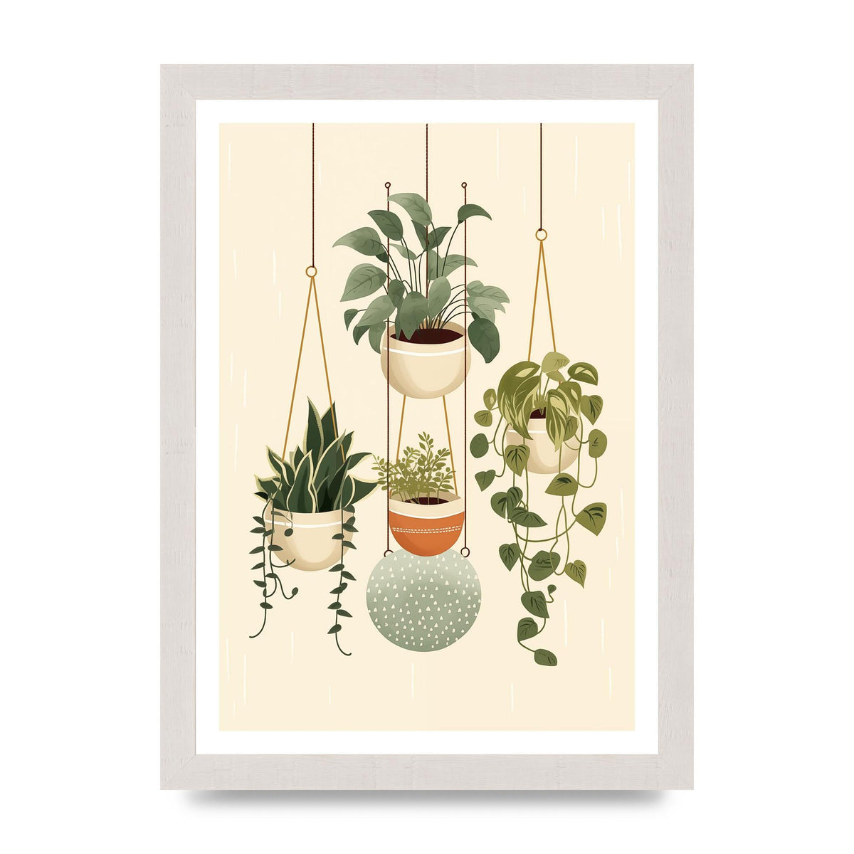 Hanging Greens Simplistic Boho Plants