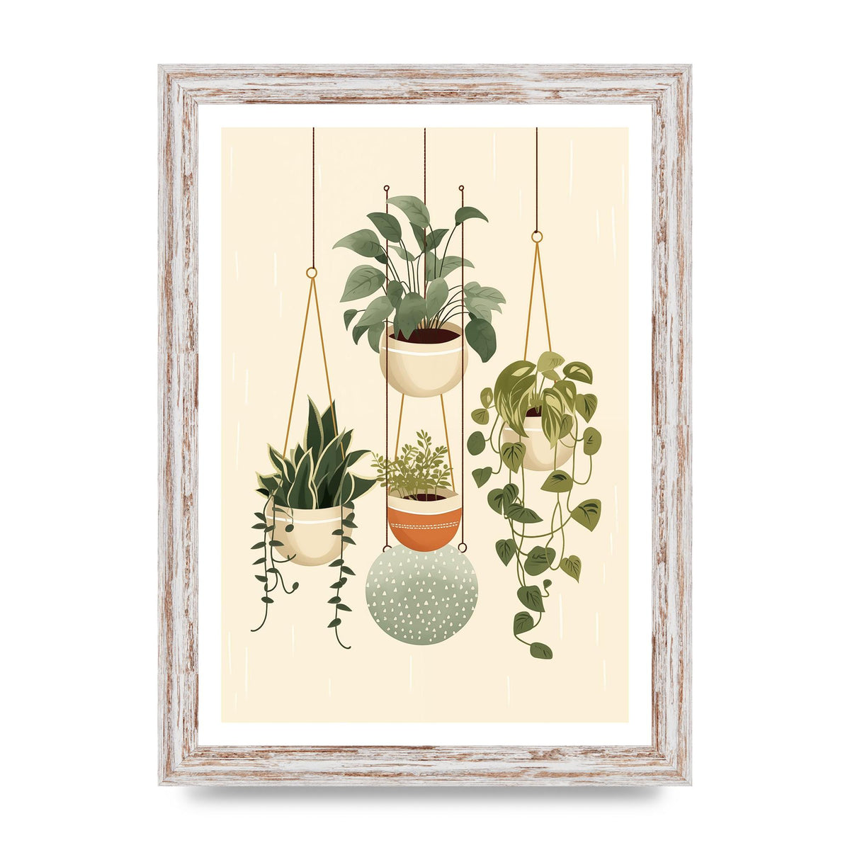 Hanging Greens Simplistic Boho Plants