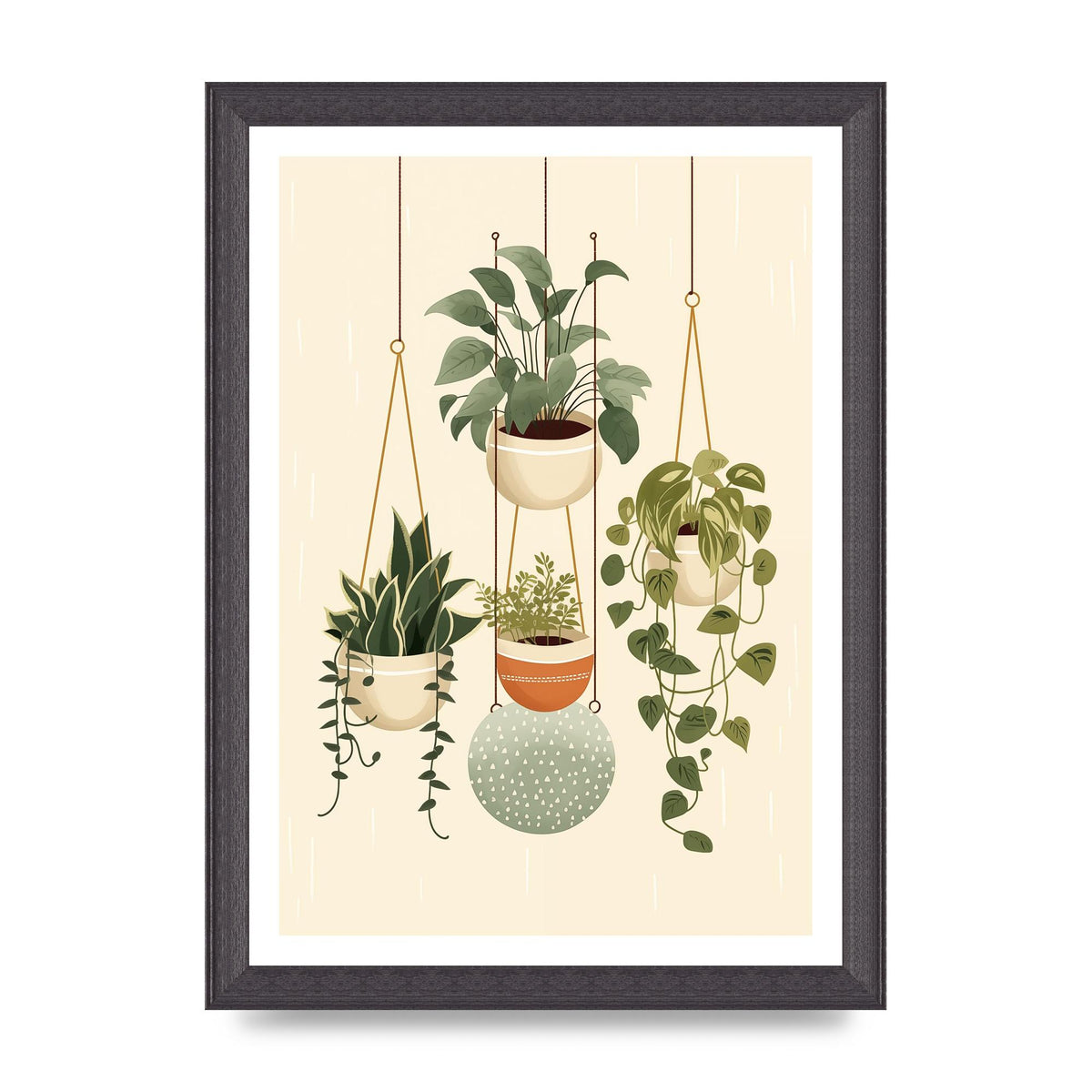 Hanging Greens Simplistic Boho Plants