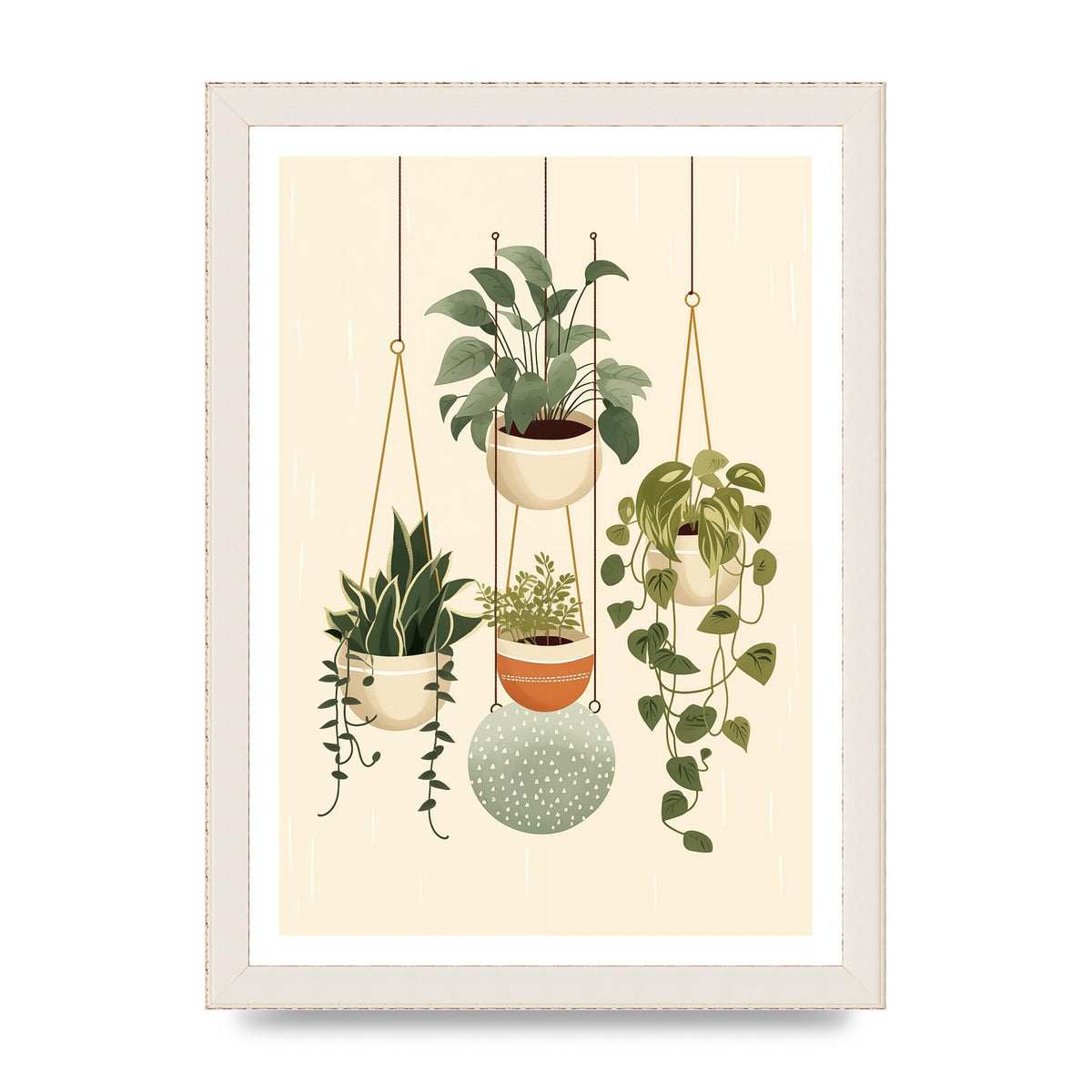 Hanging Greens Simplistic Boho Plants