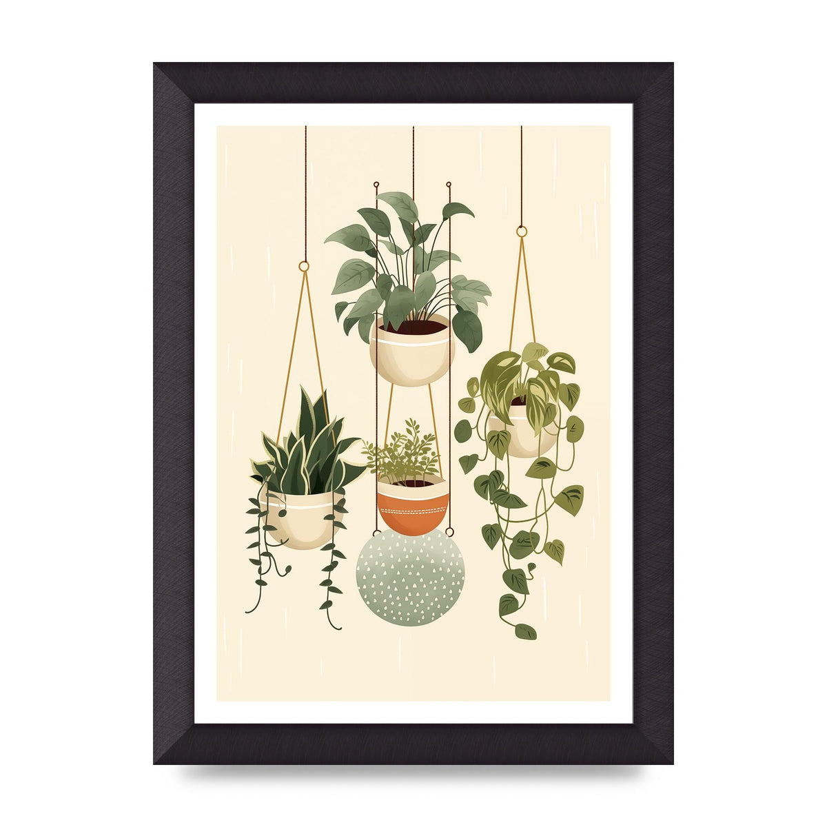 Hanging Greens Simplistic Boho Plants