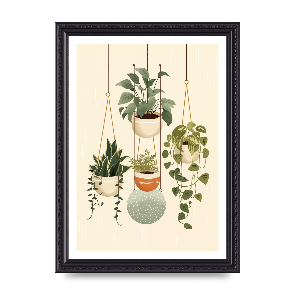 Hanging Greens Simplistic Boho Plants