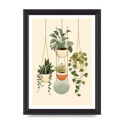Hanging Greens Simplistic Boho Plants