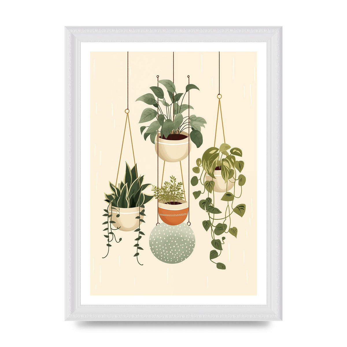 Hanging Greens Simplistic Boho Plants
