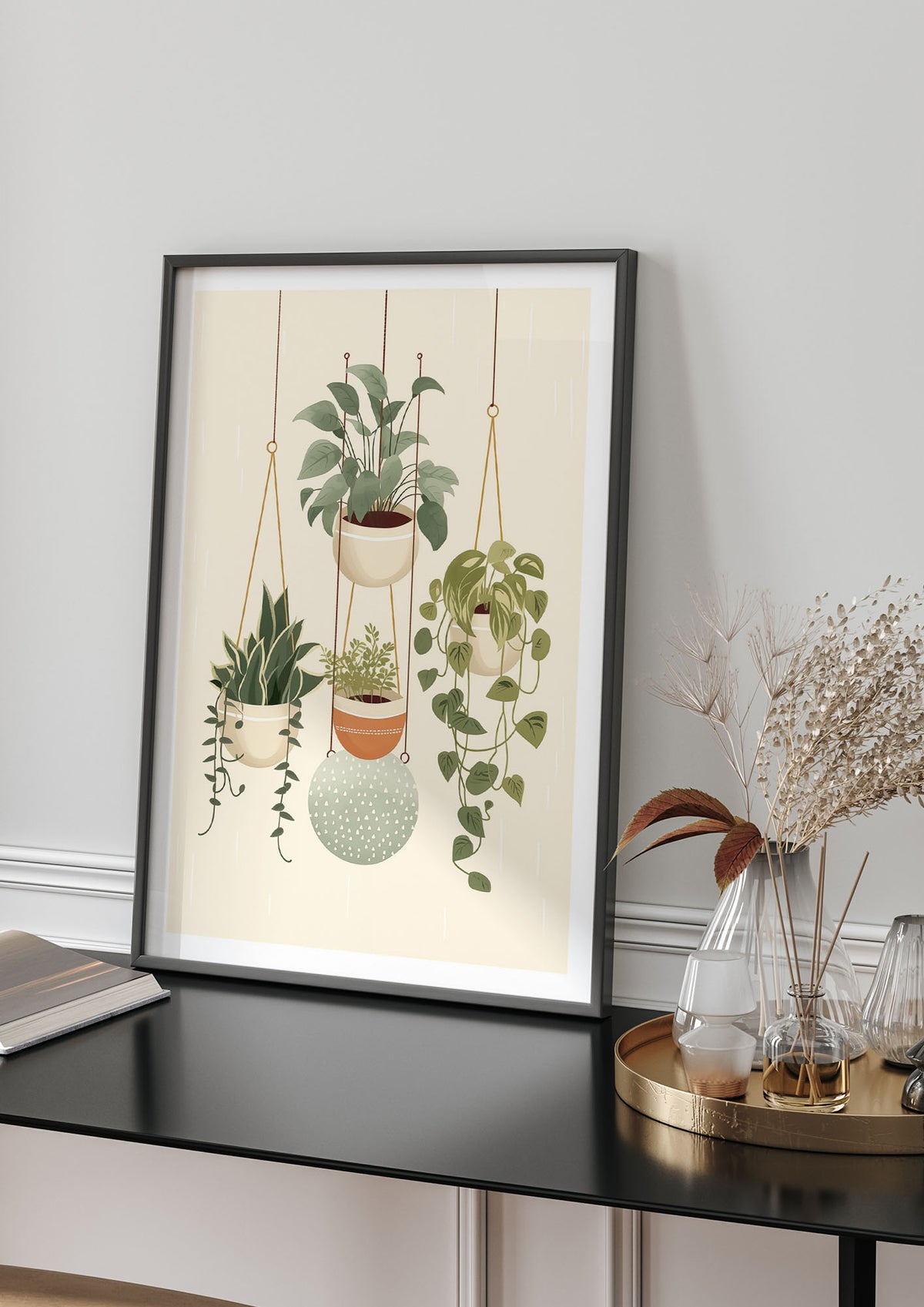 Hanging Greens Simplistic Boho Plants