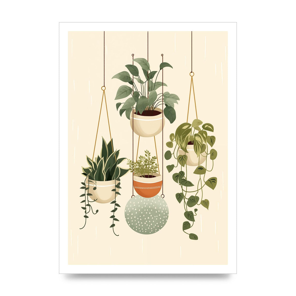 Hanging Greens Simplistic Boho Plants