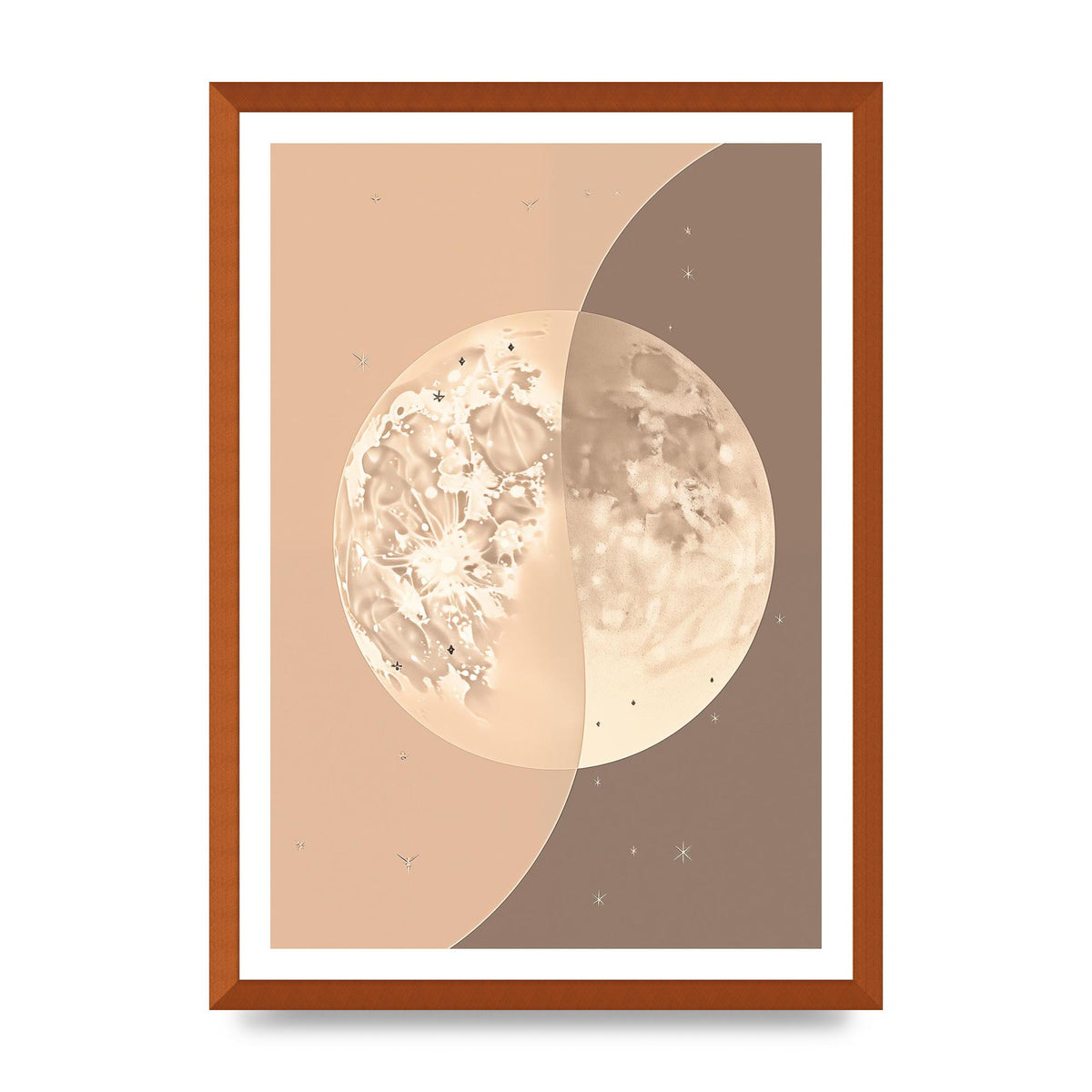 Moon Phase Serenity Bohemian Moonrise