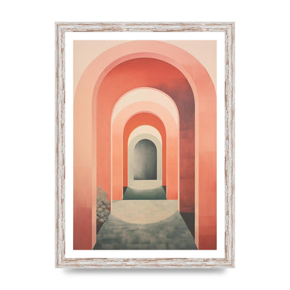 Arches of Calm Muted Bohemian Tranquility